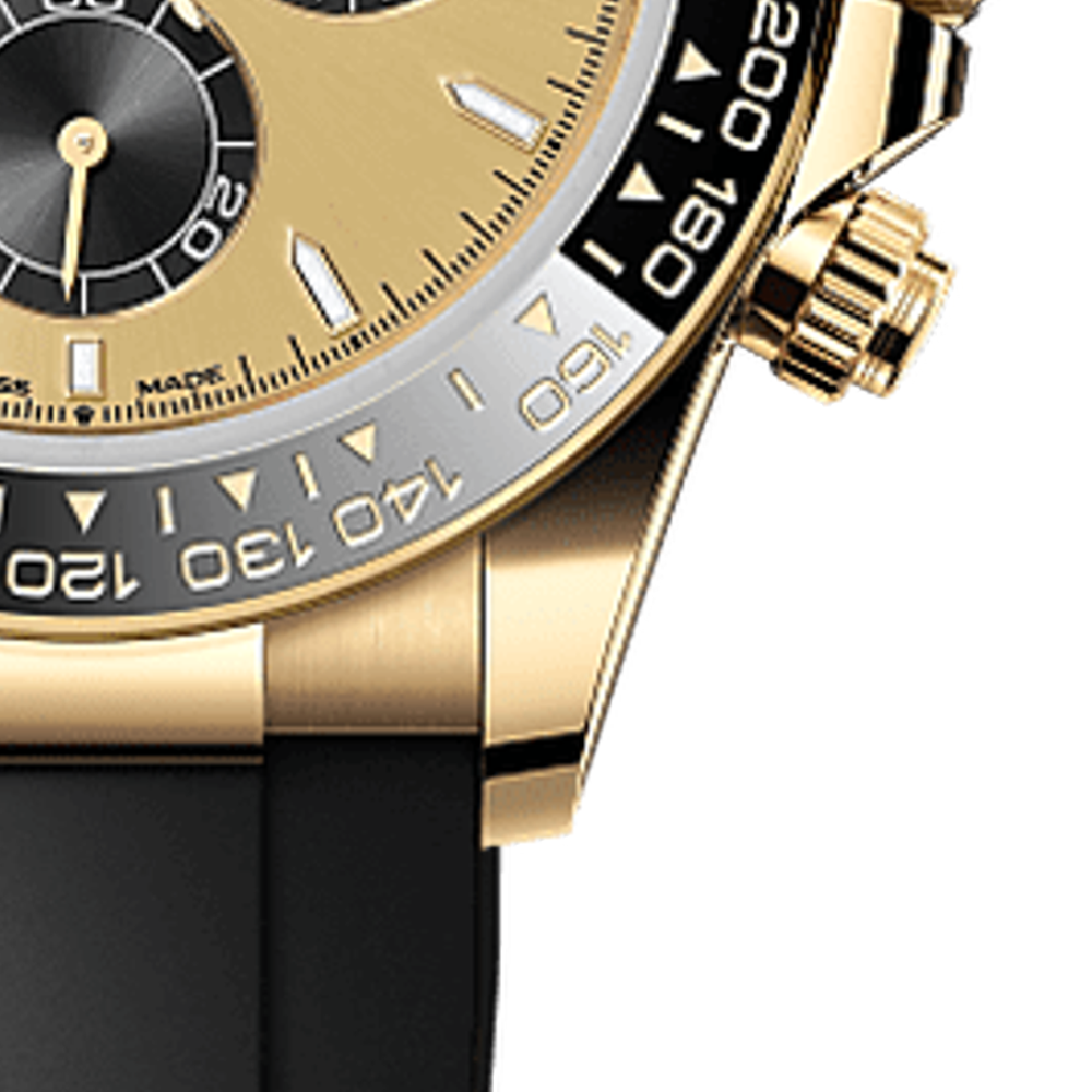 DAYTONA COSMOGRAPH | Gold dial with luminescent black accents