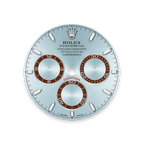 DAYTONA COSMOGRAPH | Glacier blue dial with brown accents