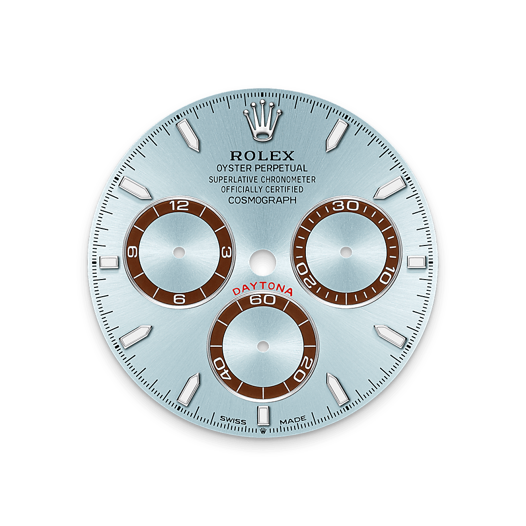 DAYTONA COSMOGRAPH | Glacier blue dial with brown accents
