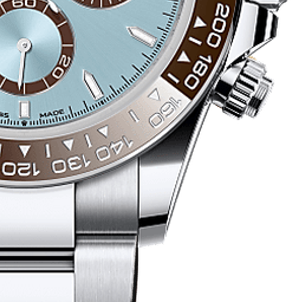 DAYTONA COSMOGRAPH | Glacier blue dial with brown accents