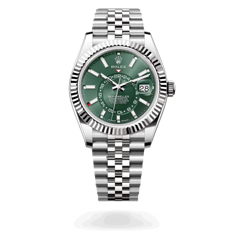 ROLEX SKY-DWELLER | Green Dial